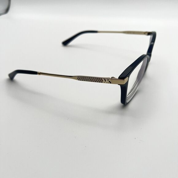 Michael Kors Black and Gold Cat-Eye Glasses - Picture 3 of 7